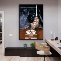 cartel vintage de star wars 1