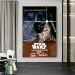 cartel vintage de star wars 1