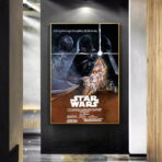 cartel vintage de star wars 1