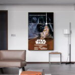 cartel vintage de star wars 1