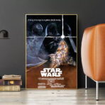 cartel vintage de star wars 1