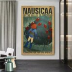 cartel studio ghibli vintage