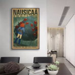 cartel studio ghibli vintage