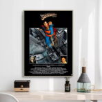 poster vintage de superman de 1978