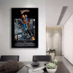 poster vintage de superman de 1978