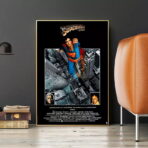 poster vintage de superman de 1978