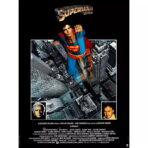 poster vintage de superman de 1978