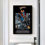 poster vintage de superman de 1978