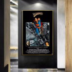 poster vintage de superman de 1978