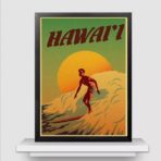 cartel de surf hawaii