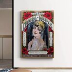 cartel de tatuaje vintage