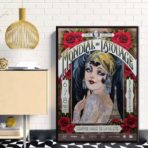 cartel de tatuaje vintage