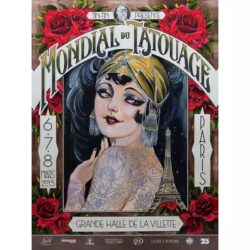 cartel de tatuaje vintage