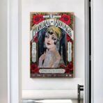 cartel de tatuaje vintage