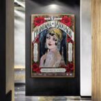 cartel de tatuaje vintage