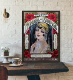 cartel de tatuaje vintage