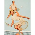 cartel de tenis vintage 1