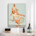 cartel de tenis vintage 1