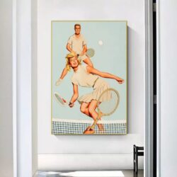 cartel de tenis vintage 1