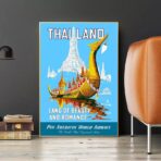 cartel tailandia vintage