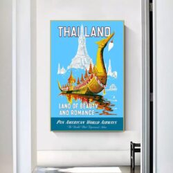 cartel tailandia vintage