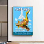 cartel tailandia vintage