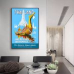 cartel tailandia vintage