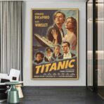 cartel titanic vintage