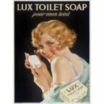 cartel de bano vintage 2