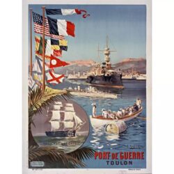 cartel toulon vintage