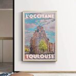 cartel toulouse vintage