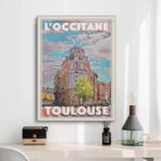cartel toulouse vintage