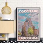 cartel toulouse vintage