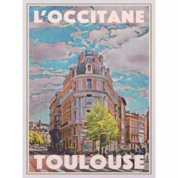 cartel toulouse vintage