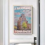 cartel toulouse vintage
