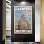 cartel toulouse vintage