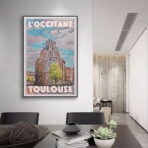 cartel toulouse vintage