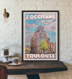 cartel toulouse vintage