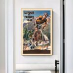 cartel vintage tour de francia 1