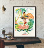 cartel vintage tropical
