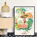 cartel vintage tropical