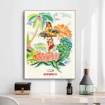 cartel vintage tropical