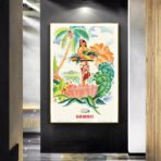 cartel vintage tropical