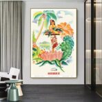 cartel vintage tropical