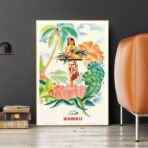 cartel vintage tropical