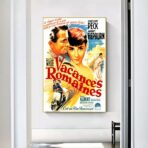 cartel de vacaciones romanas