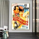 cartel de vacaciones romanas