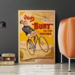 cartel de bicicleta vintage 1