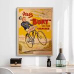 cartel de bicicleta vintage 1