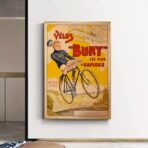 cartel de bicicleta vintage 1